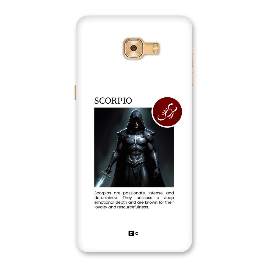 Sane Scorpio Back Case for Galaxy C9 Pro