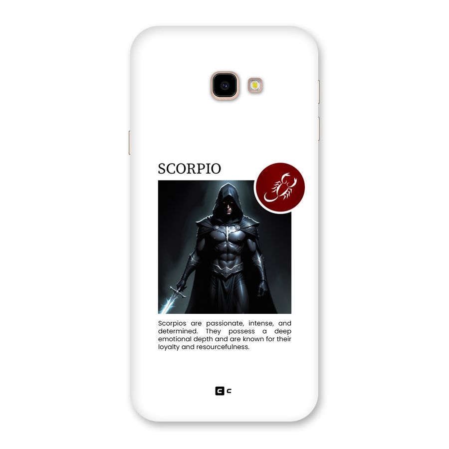 Sane Scorpio Back Case for Galaxy J4 Plus