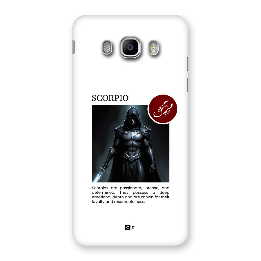 Sane Scorpio Back Case for Galaxy J5 2016