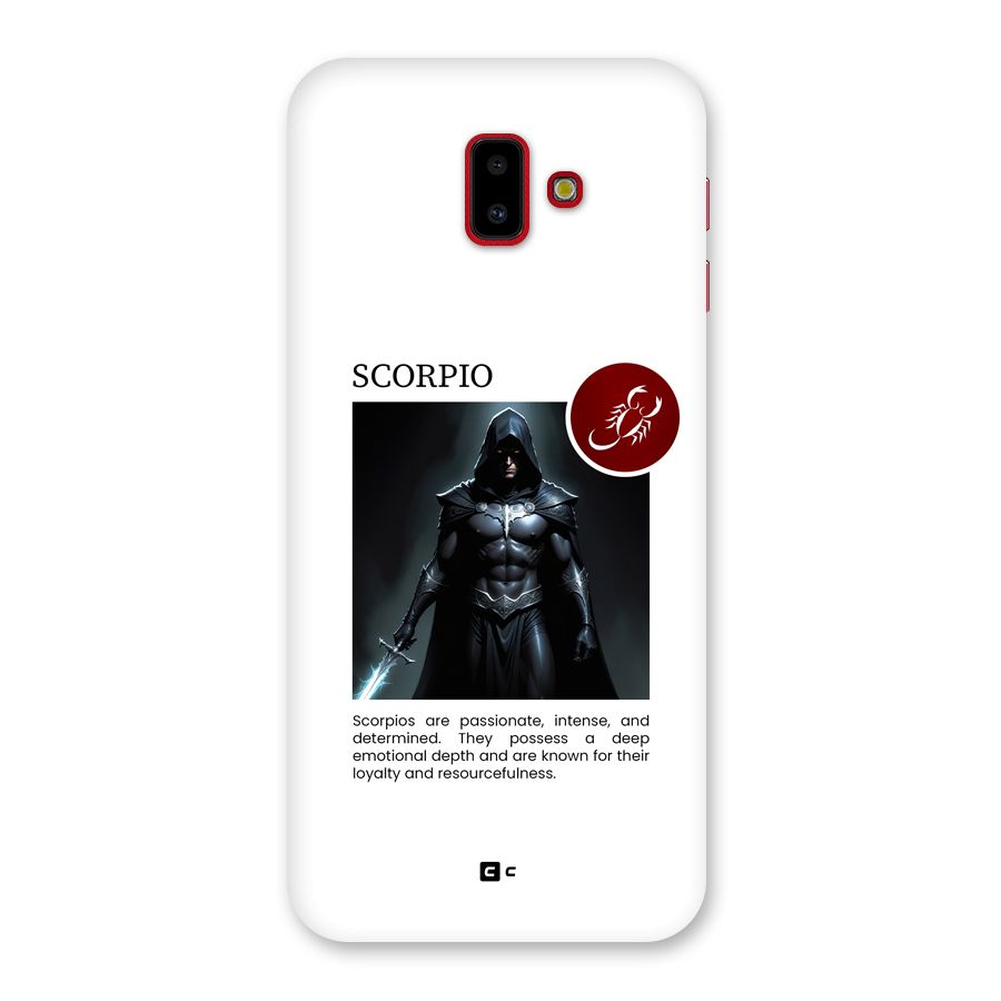 Sane Scorpio Back Case for Galaxy J6 Plus