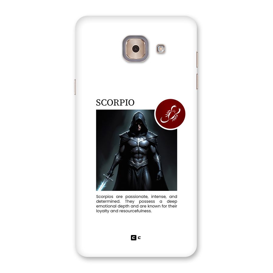 Sane Scorpio Back Case for Galaxy J7 Max