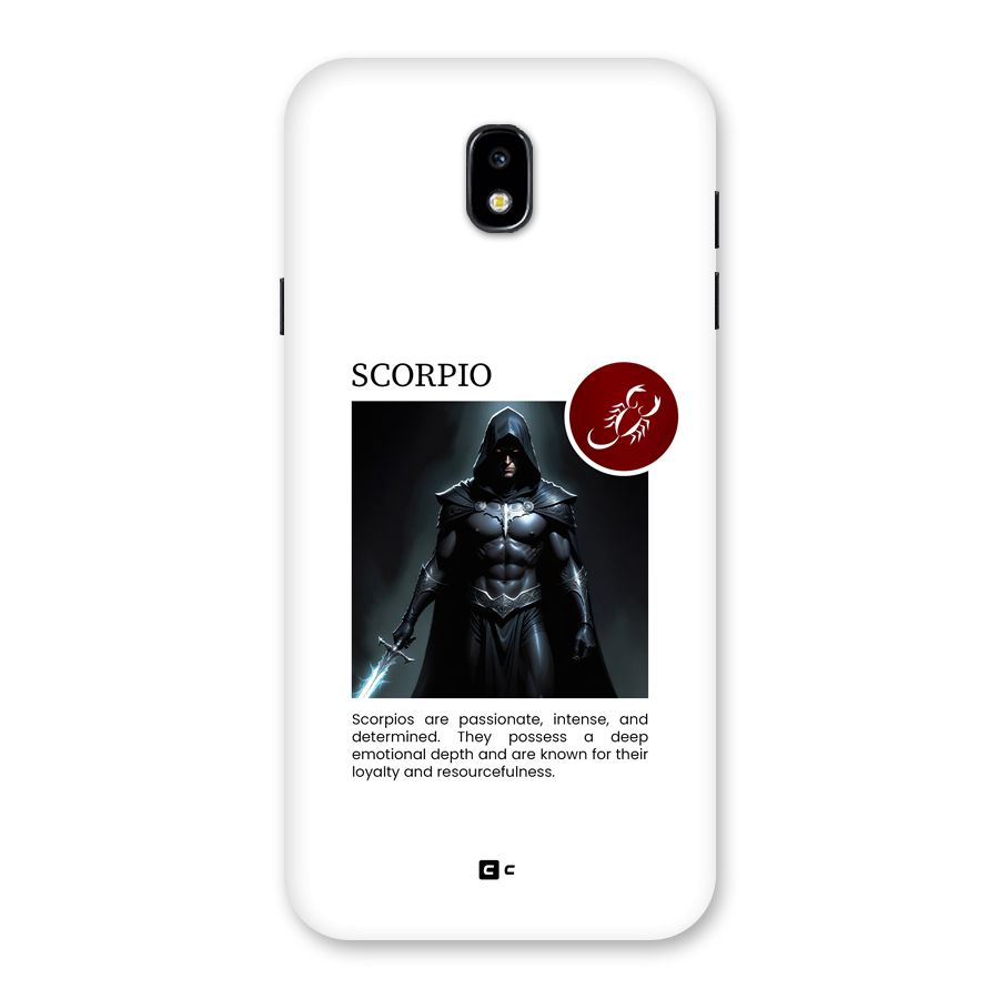 Sane Scorpio Back Case for Galaxy J7 Pro