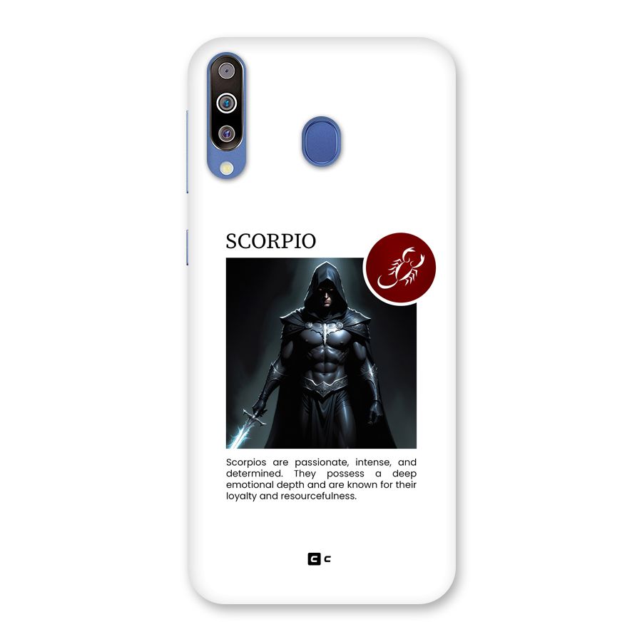 Sane Scorpio Back Case for Galaxy M30