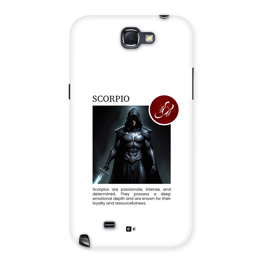 Sane Scorpio Back Case for Galaxy Note 2