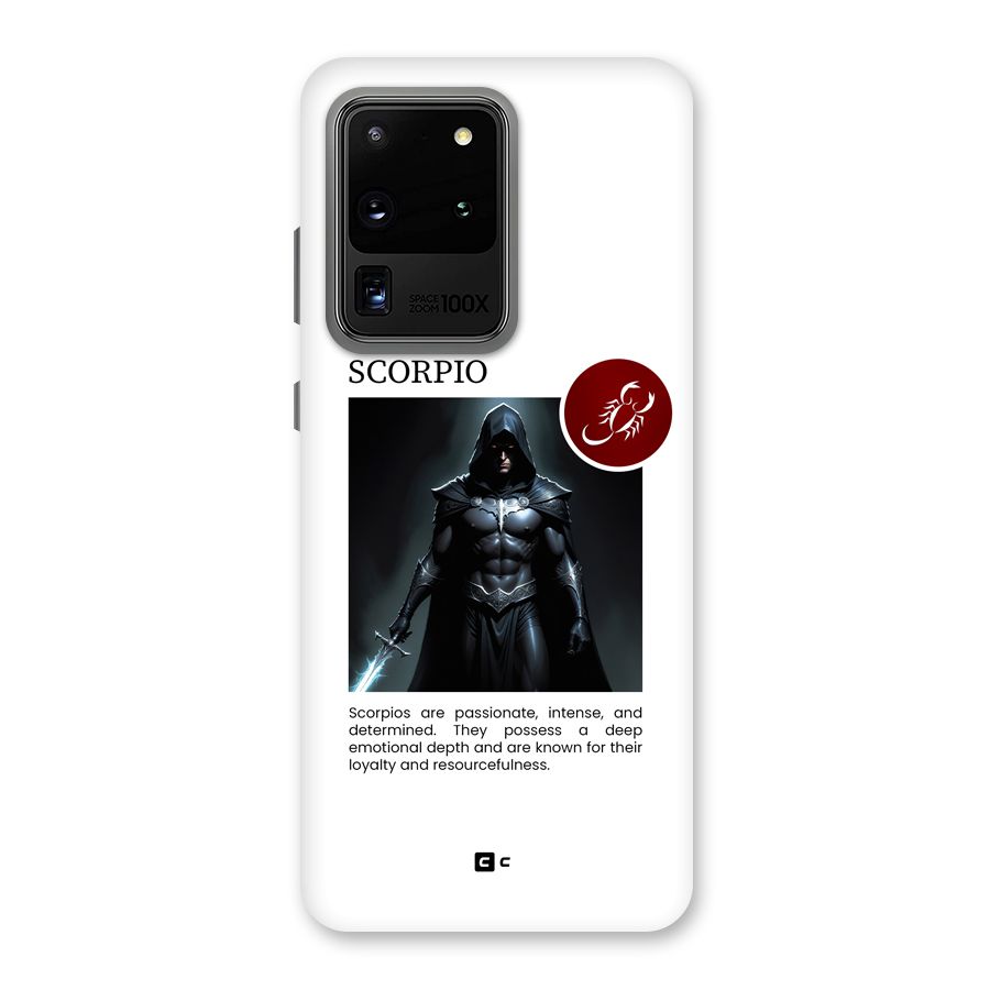 Sane Scorpio Back Case for Galaxy S20 Ultra