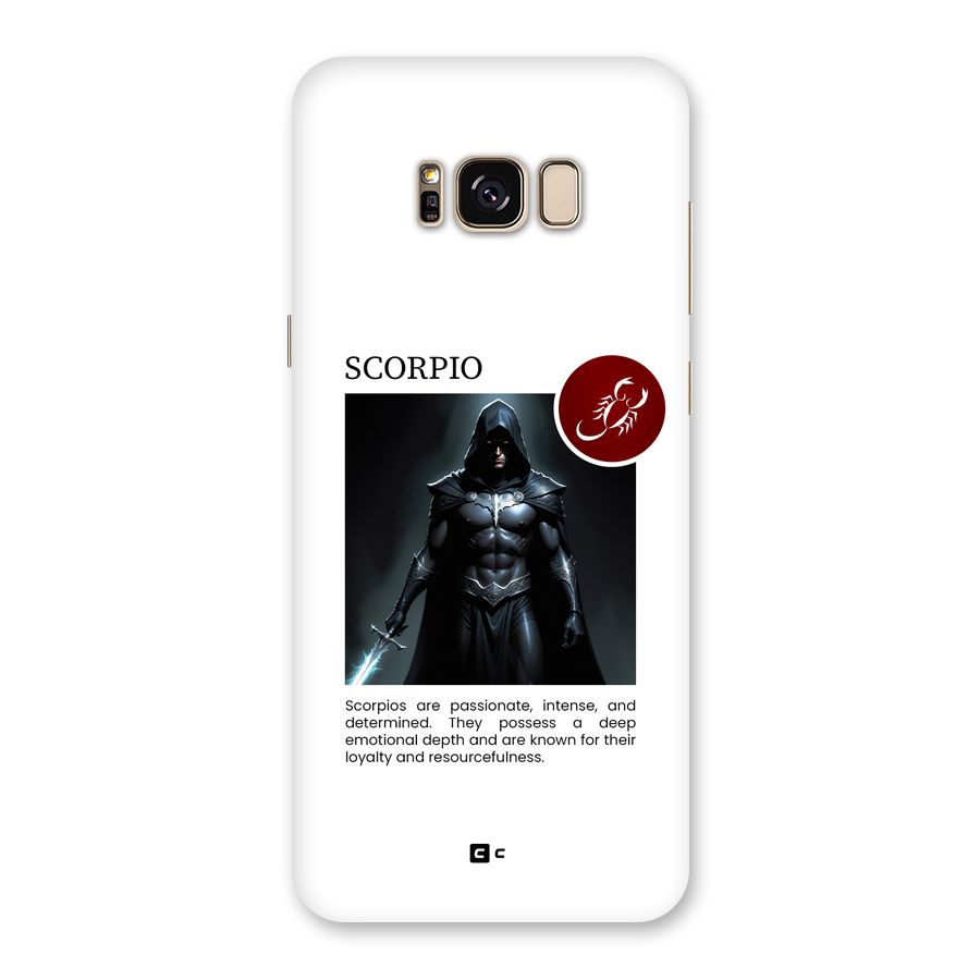 Sane Scorpio Back Case for Galaxy S8 Plus