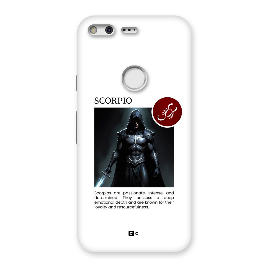 Sane Scorpio Back Case for Google Pixel XL