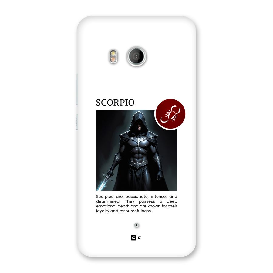 Sane Scorpio Back Case for HTC U11