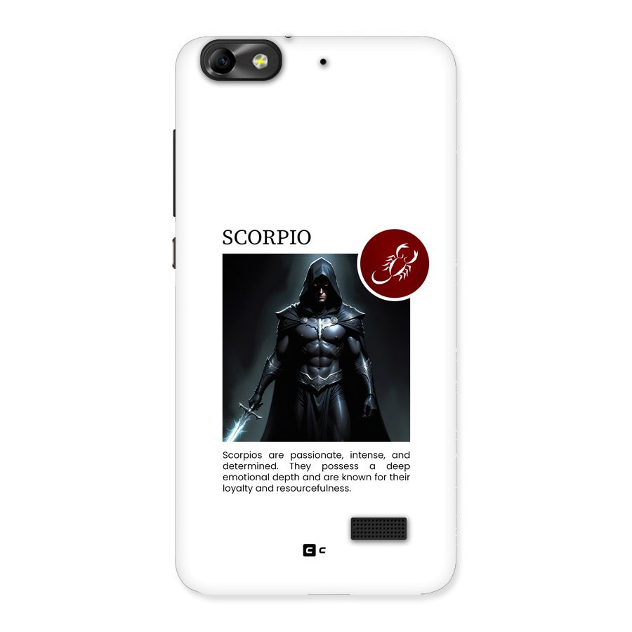 Sane Scorpio Back Case for Honor 4C