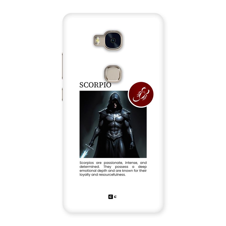 Sane Scorpio Back Case for Honor 5X