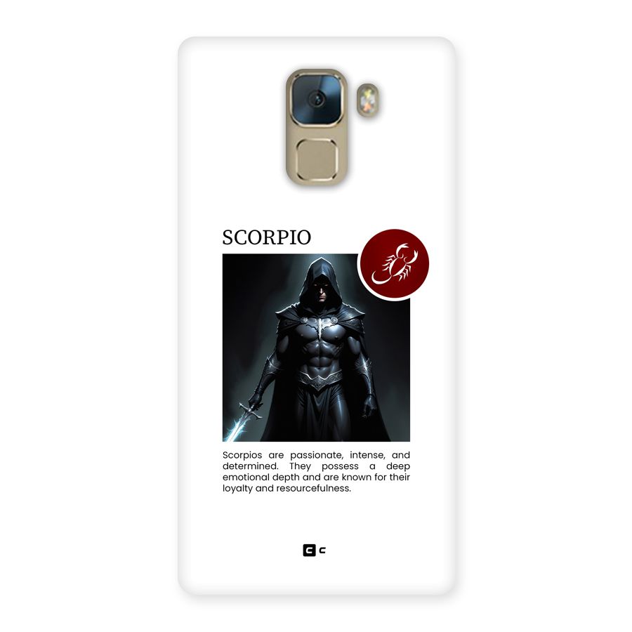 Sane Scorpio Back Case for Honor 7