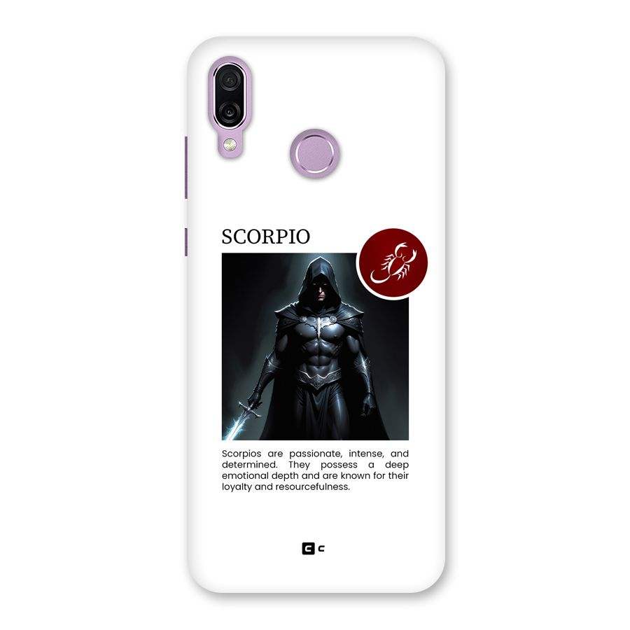 Sane Scorpio Back Case for Honor Play