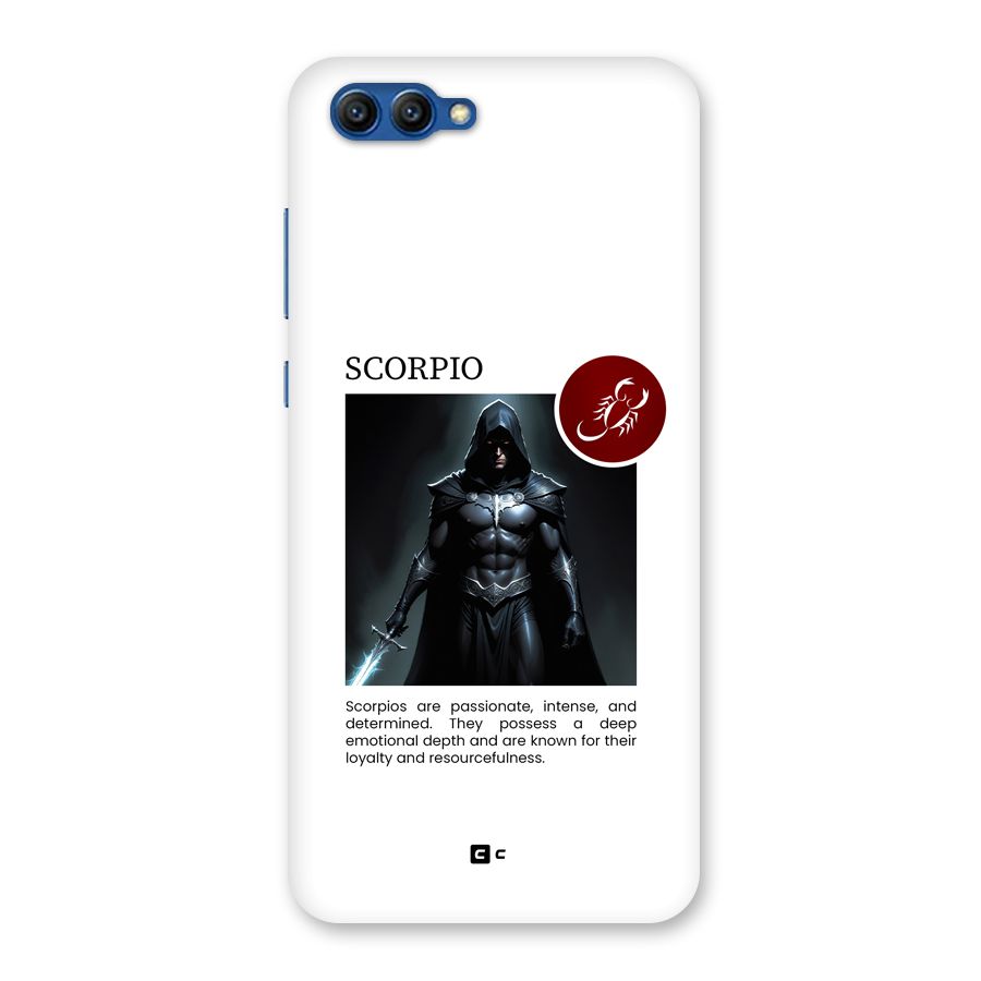 Sane Scorpio Back Case for Honor View 10