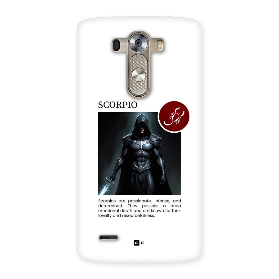 Sane Scorpio Back Case for LG G3