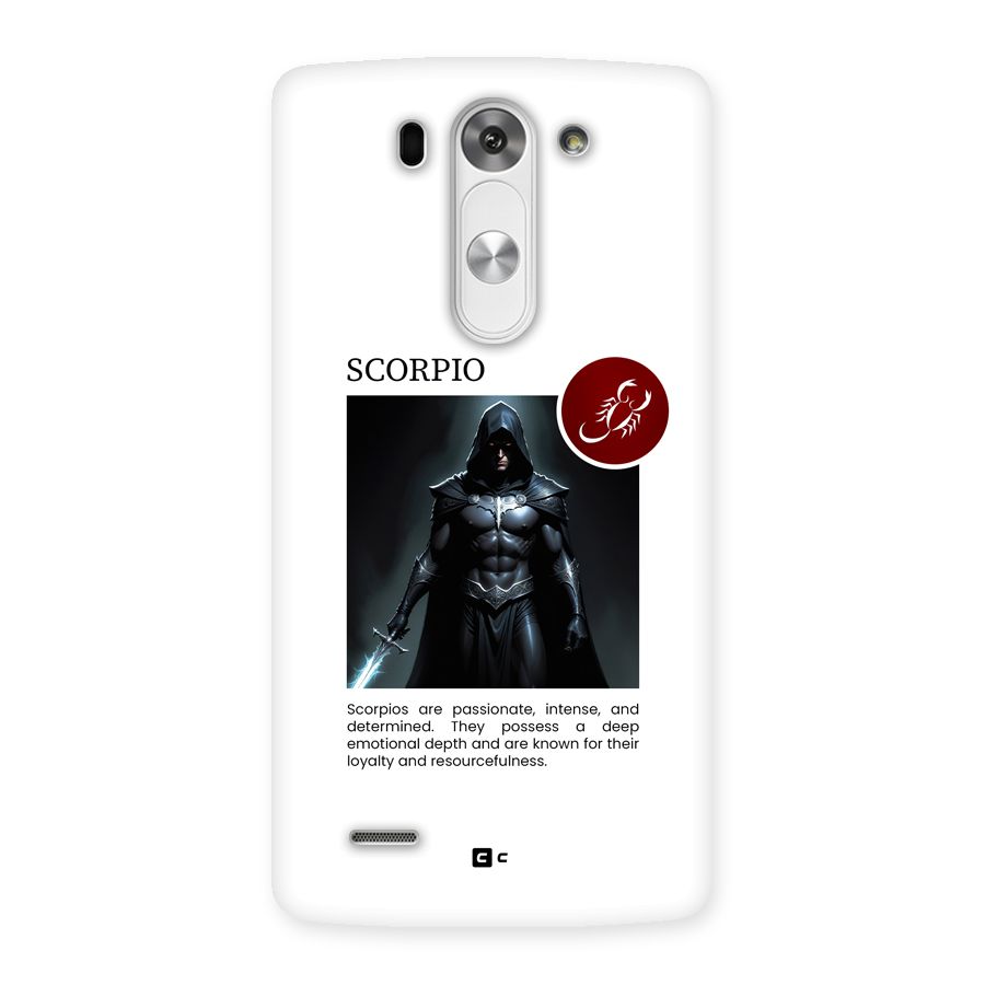 Sane Scorpio Back Case for LG G3 Beat