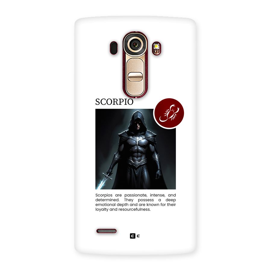 Sane Scorpio Back Case for LG G4