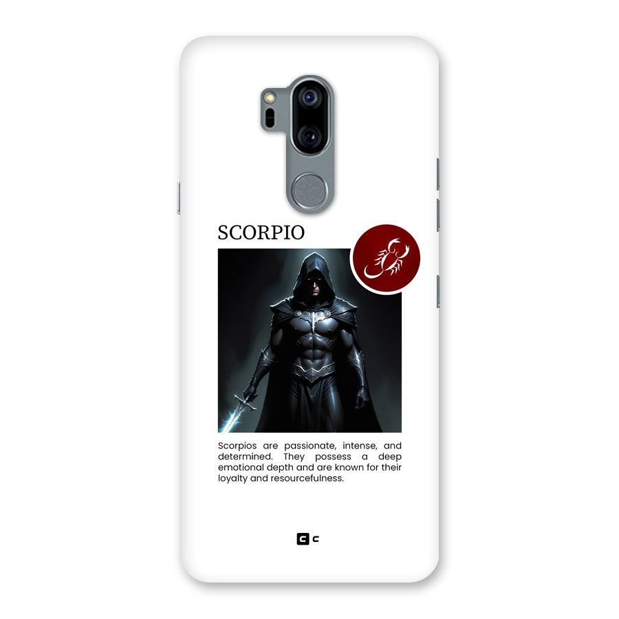 Sane Scorpio Back Case for LG G7