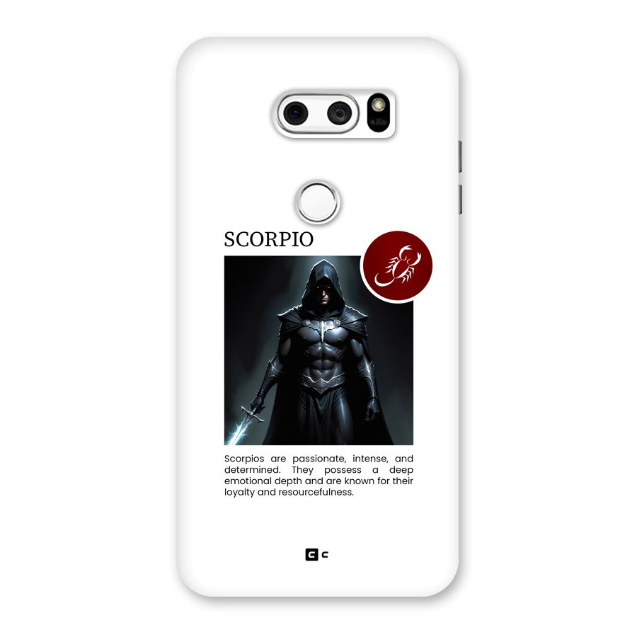Sane Scorpio Back Case for LG V30