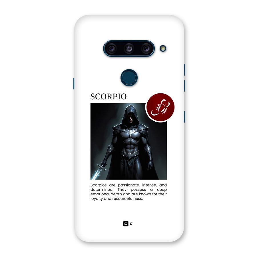 Sane Scorpio Back Case for LG  V40 ThinQ