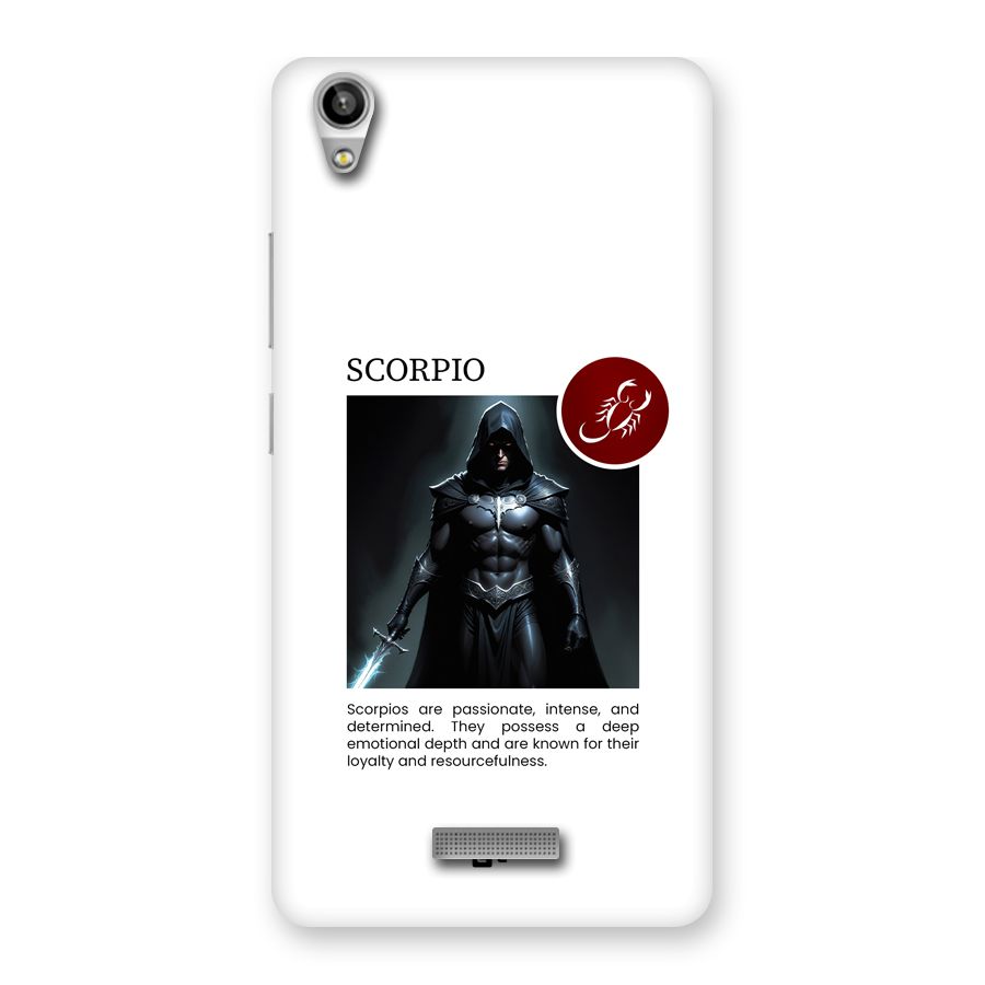 Sane Scorpio Back Case for Lava Pixel V1