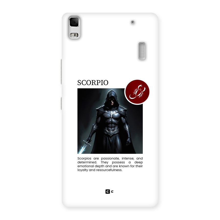 Sane Scorpio Back Case for Lenovo A7000