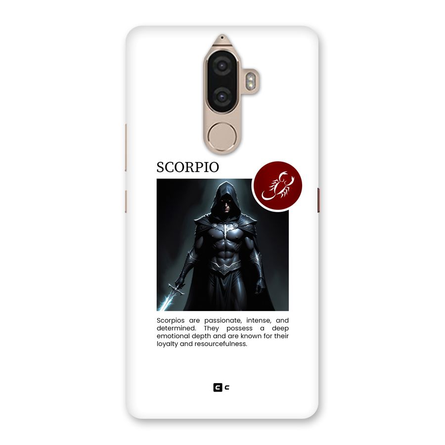 Sane Scorpio Back Case for Lenovo K8 Note