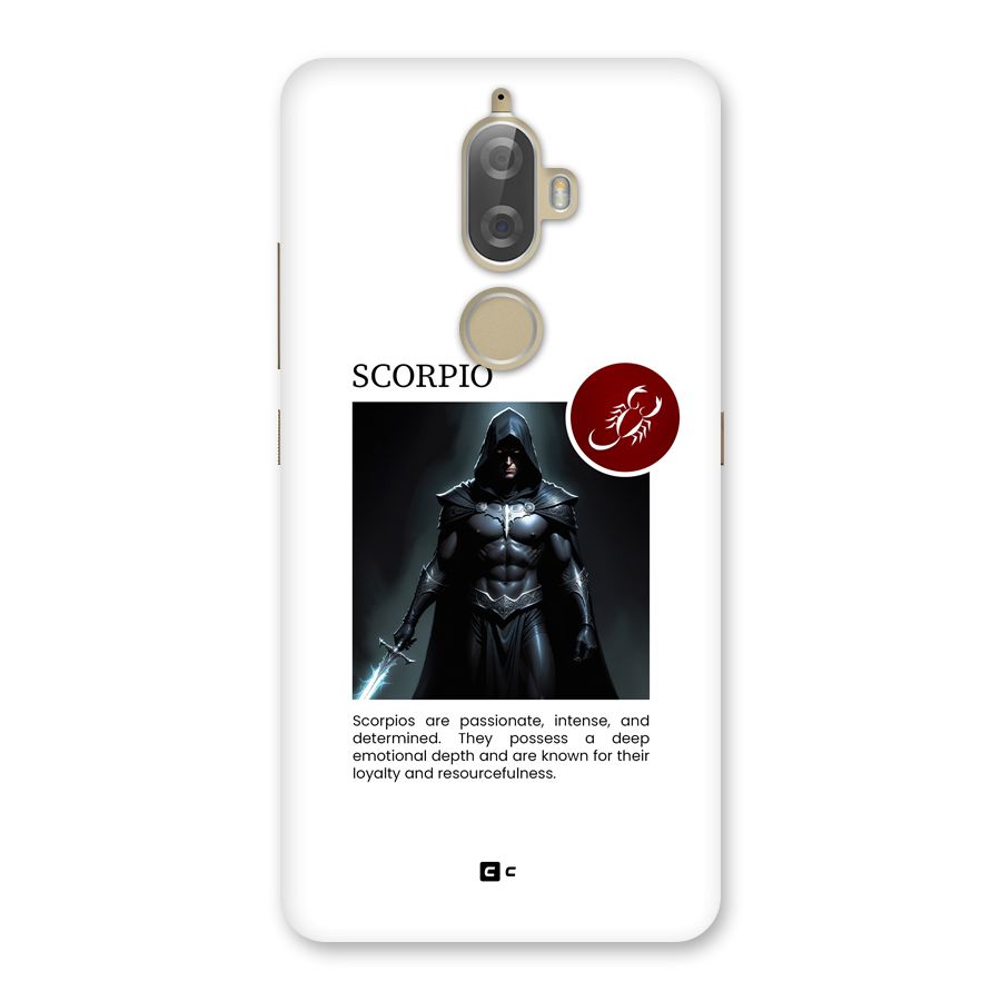 Sane Scorpio Back Case for Lenovo K8 Plus