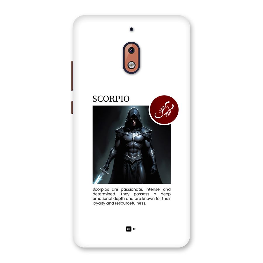 Sane Scorpio Back Case for Nokia 2.1