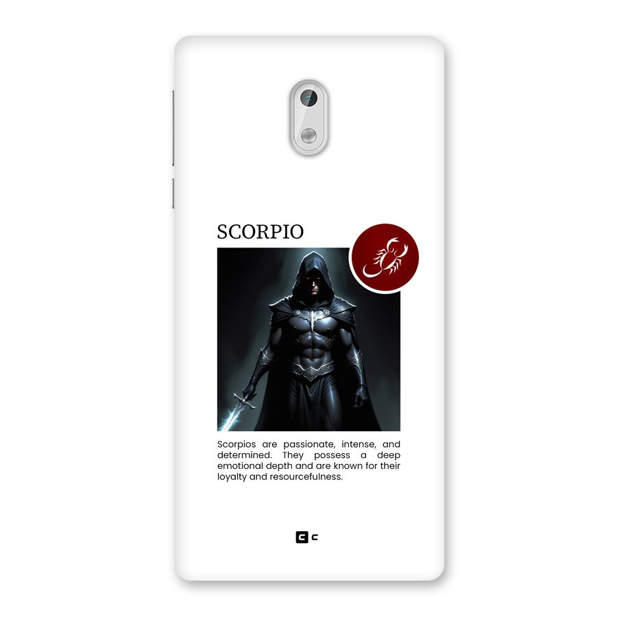Sane Scorpio Back Case for Nokia 3