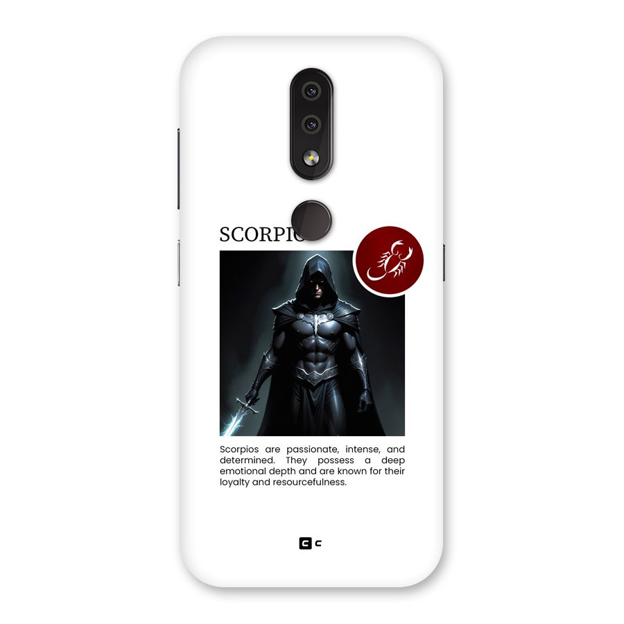Sane Scorpio Back Case for Nokia 4.2
