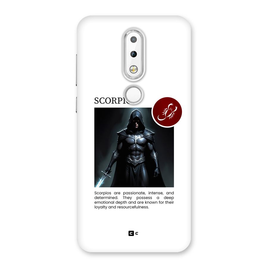 Sane Scorpio Back Case for Nokia 6.1 Plus