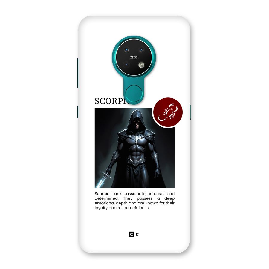 Sane Scorpio Back Case for Nokia 7.2