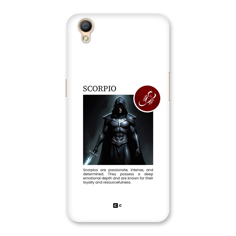 Sane Scorpio Back Case for Oppo A37