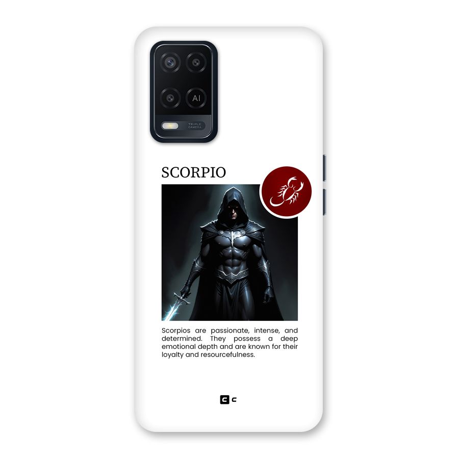 Sane Scorpio Back Case for Oppo A54
