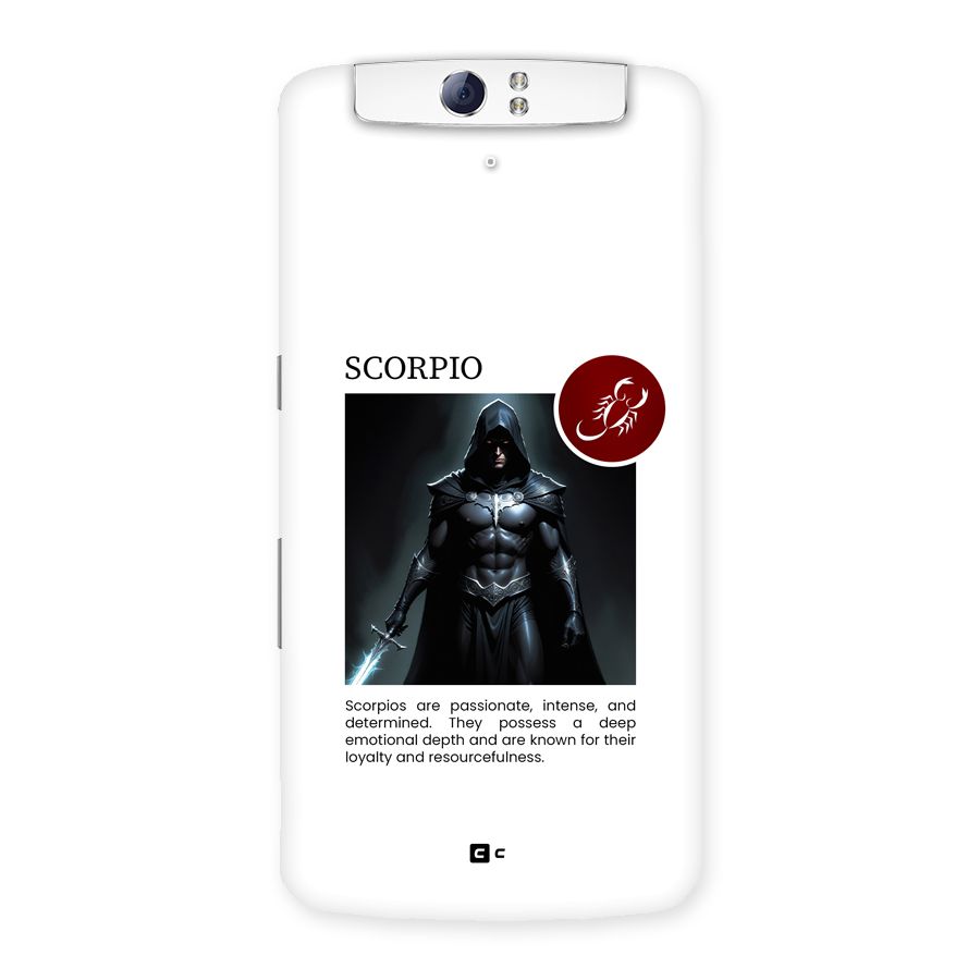 Sane Scorpio Back Case for Oppo N1