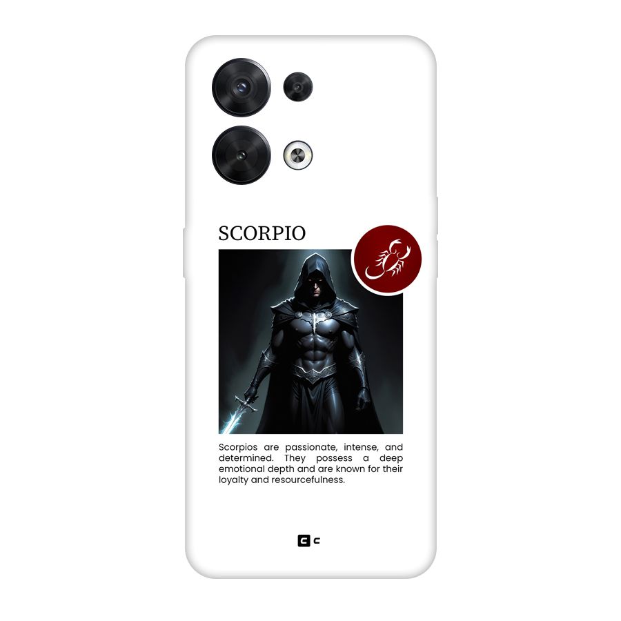 Sane Scorpio Back Case for Oppo Reno8 5G