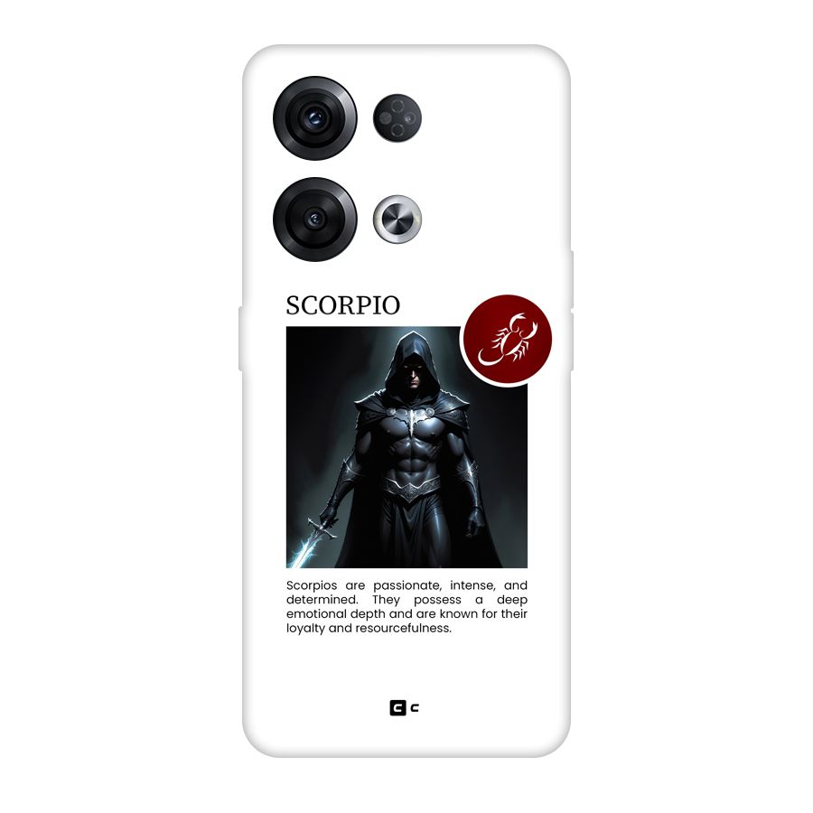 Sane Scorpio Back Case for Oppo Reno8 Pro 5G
