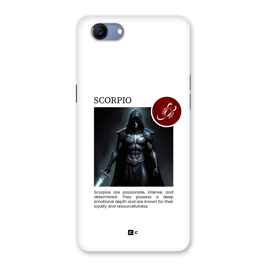 Sane Scorpio Back Case for Realme 1