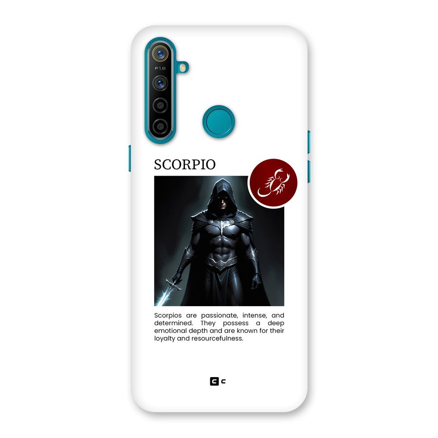 Sane Scorpio Back Case for Realme 5i