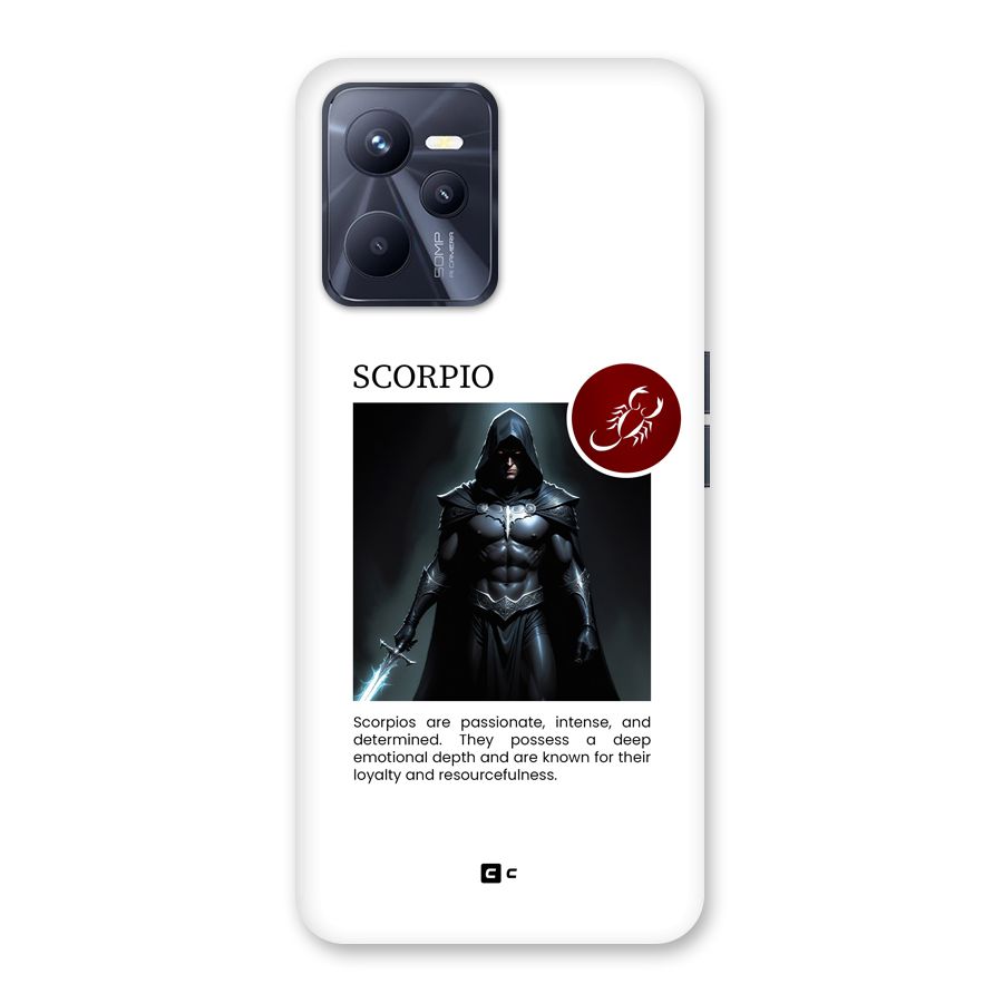 Sane Scorpio Back Case for Realme C35