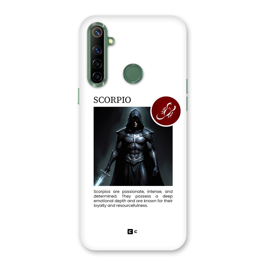 Sane Scorpio Back Case for Realme Narzo 10