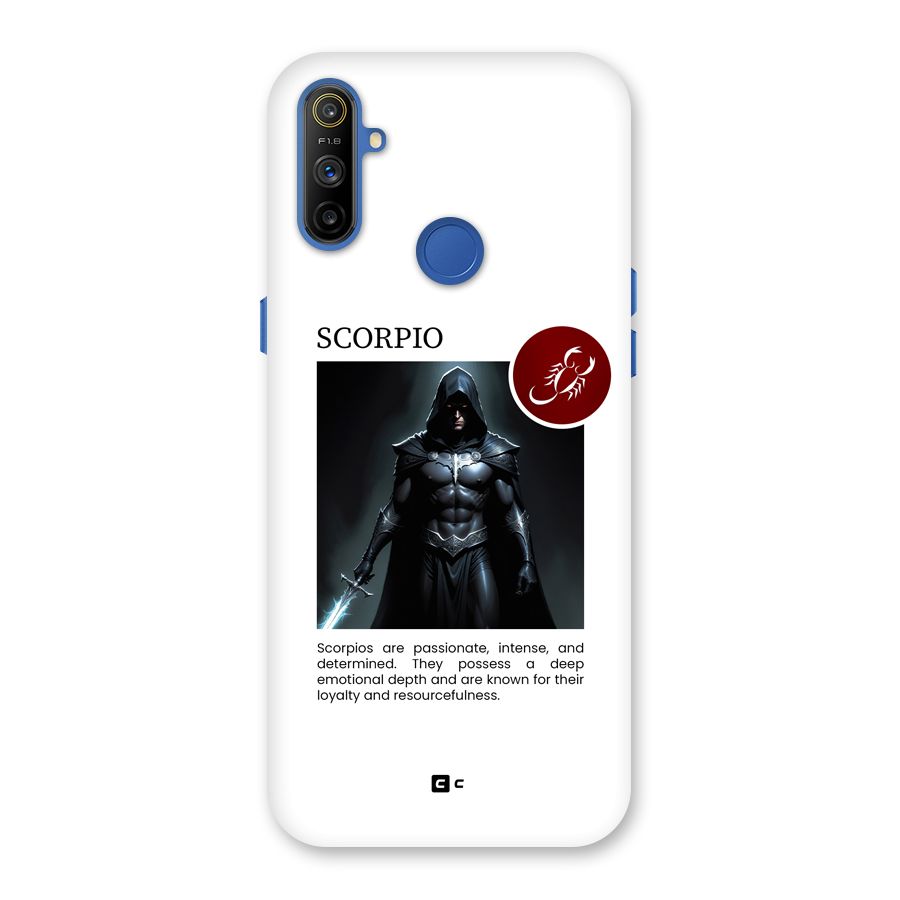 Sane Scorpio Back Case for Realme Narzo 10A