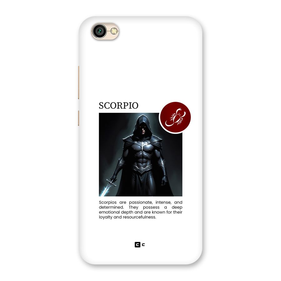 Sane Scorpio Back Case for Redmi Y1 Lite