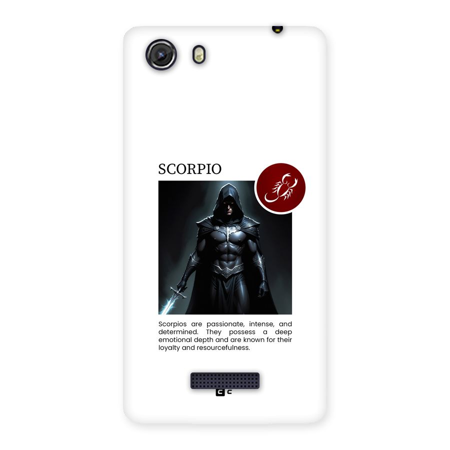 Sane Scorpio Back Case for Unite 3