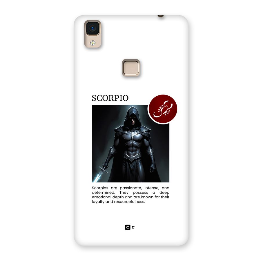 Sane Scorpio Back Case for V3 Max