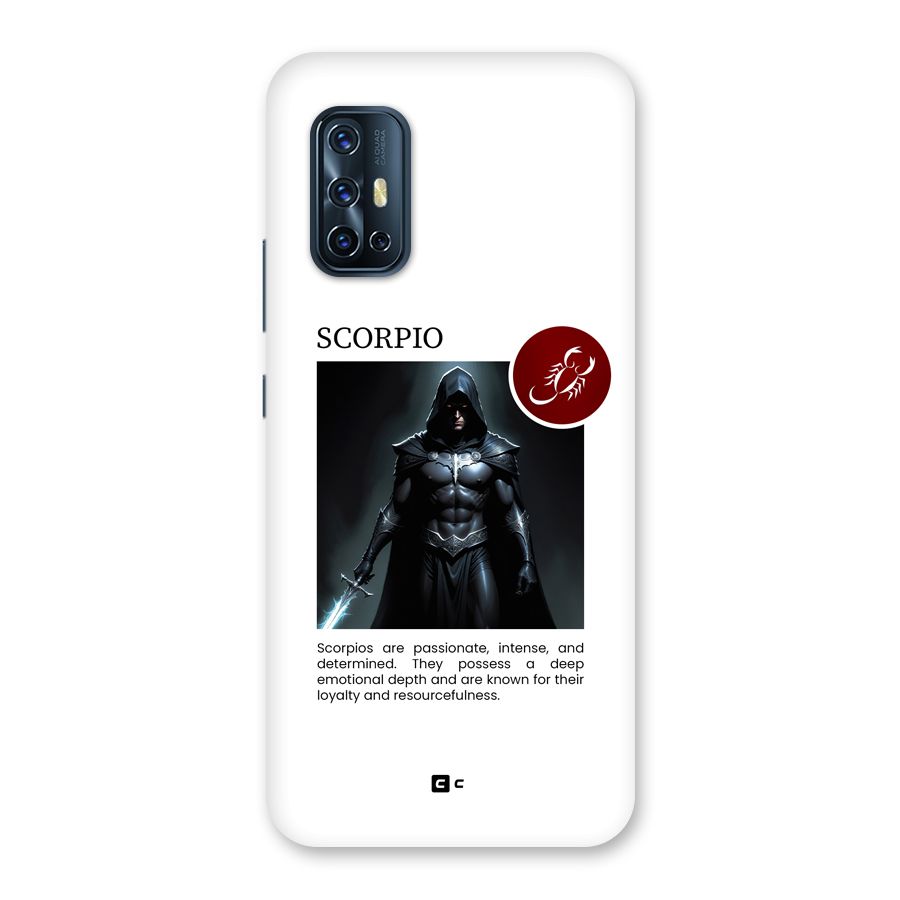 Sane Scorpio Back Case for Vivo V17