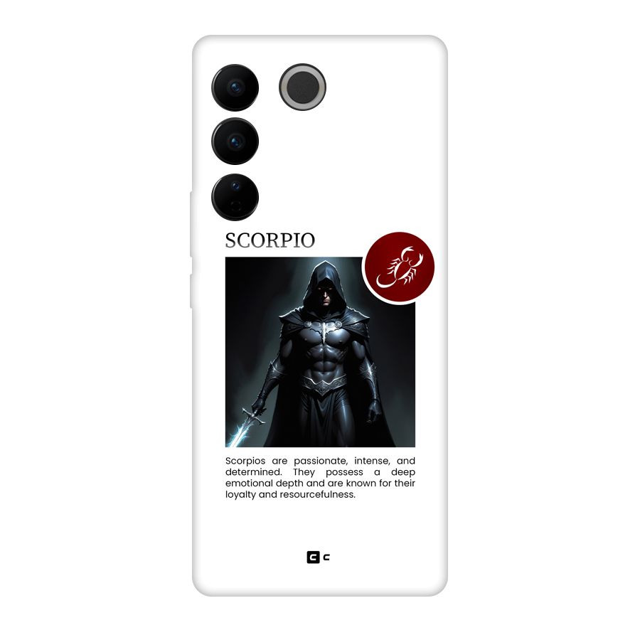 Sane Scorpio Back Case for Vivo V27