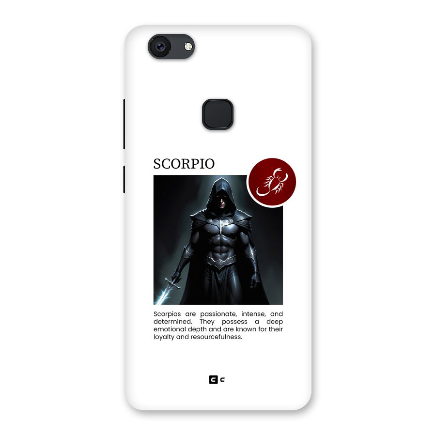 Sane Scorpio Back Case for Vivo V7 Plus
