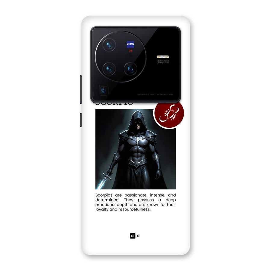 Sane Scorpio Back Case for Vivo X80 Pro