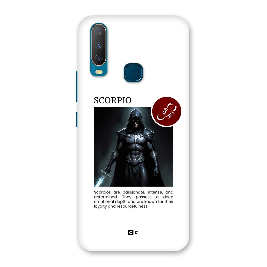 Sane Scorpio Back Case for Vivo Y11